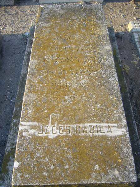 Grabstein von DABILA Jacob
