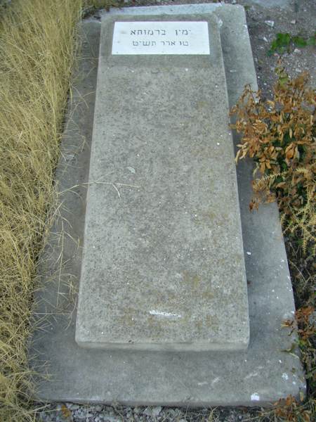 מצבת BARMOHA Yamin