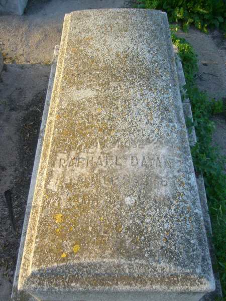 Grabstein von DAYAN Raphael