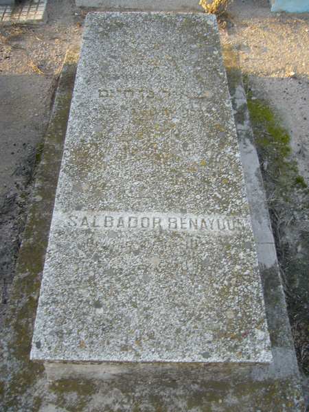 Grabstein von BENAYOUN Salbador