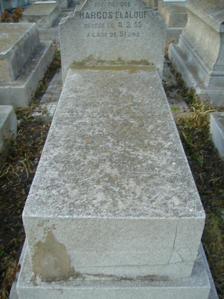 Stèle de ELALOUF Marcos