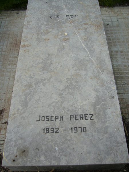 Stèle de PEREZ Joseph