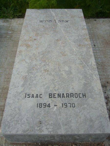 Надгробие BENARROCH Isaac