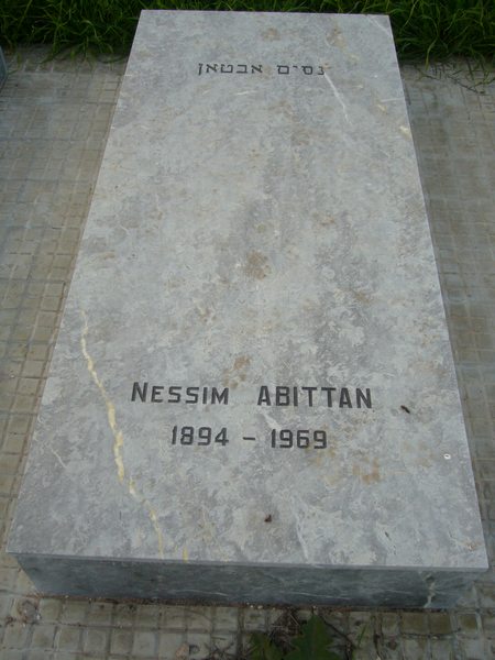 מַצֵּבה פון ABITTAN Nessim