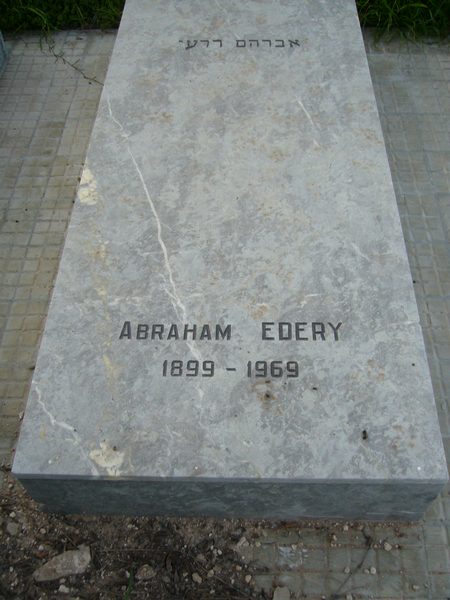 Stèle de EDERY Abraham