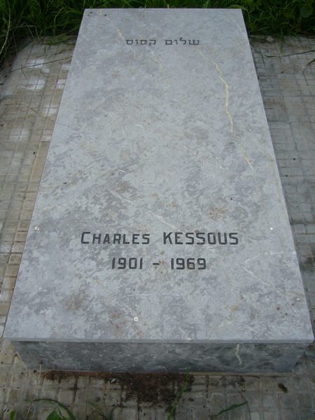 Grafsteen van KESSOUS Charles