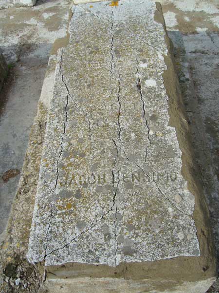 Grabstein von BENSIMON Jacob