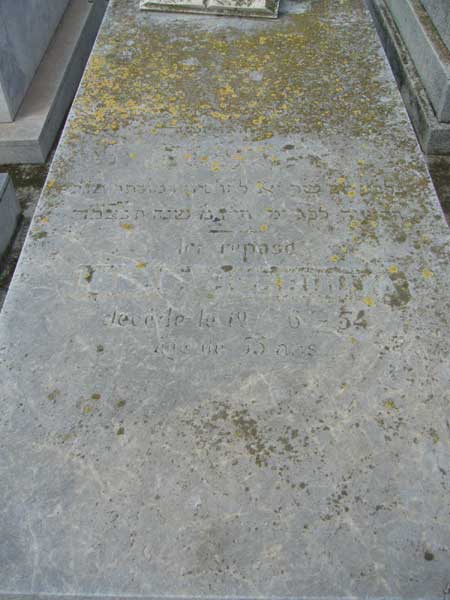 Grabstein von BERROUYA Isaac