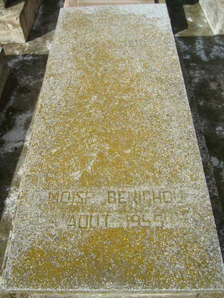 Grabstein von BENICHOU Moise