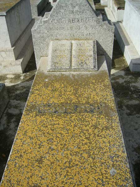 Grafsteen van ABIKHZER Ayouch