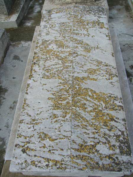 Stèle de GABAY Moses M.