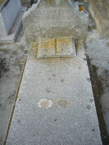 Grabstein von PEREZ Salomon