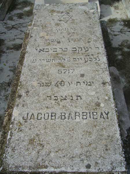 BARBIBAY Jacob 的墓碑