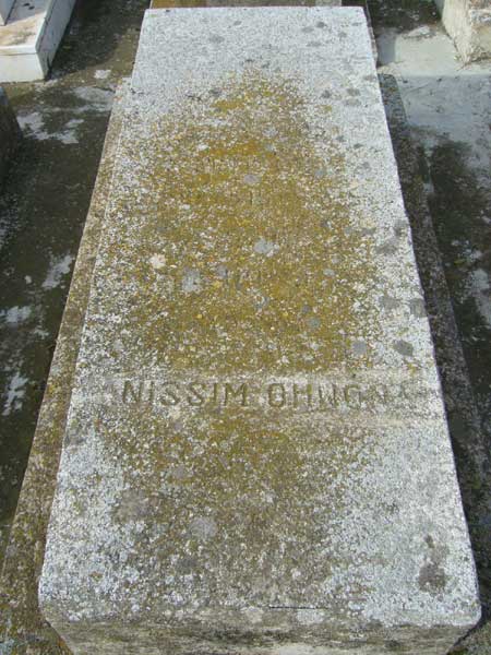 Stèle de OHNONA Nissim