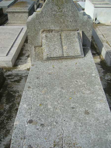 Grabstein von BENSABAT Chalom