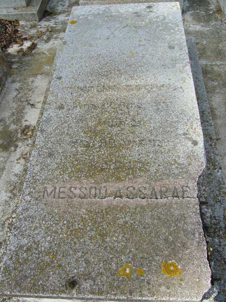מַצֵּבה פון ASSARAF Messod