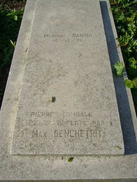 Grabstein von DANINO Messody
