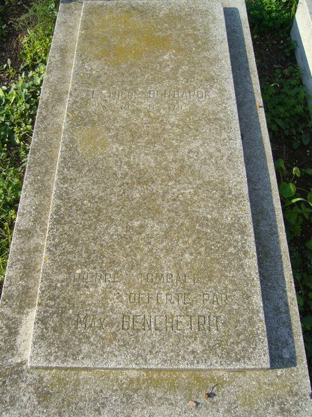 Grabstein von BENBAROK Esther