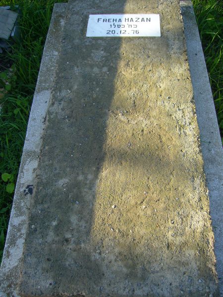 Grabstein von HAZAN Freha