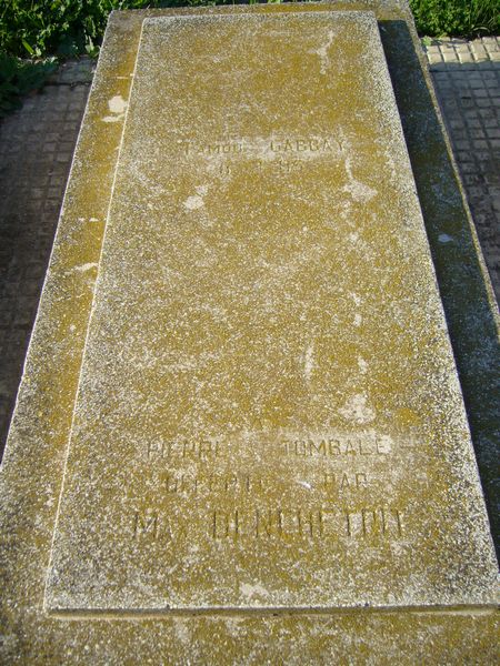 Stèle de GABBAY Tamou