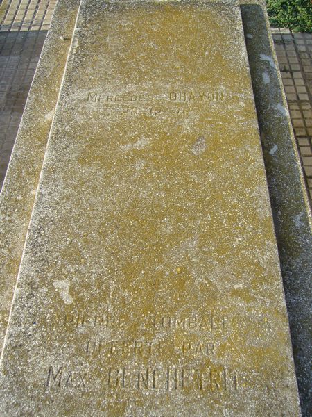 Stèle de OHAYON Mercedes