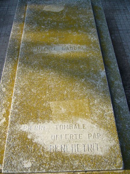Stèle de GABBAY Rachel
