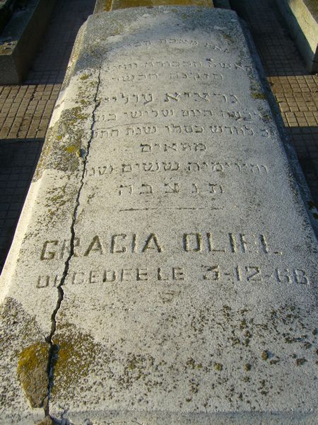Stèle de OLIEL Gracia