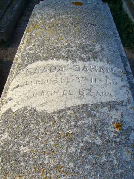 Grabstein von DAHAN Saada