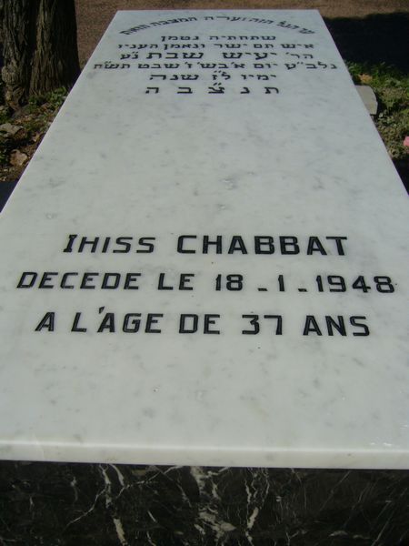 מַצֵּבה פון CHABBAT Ihiss