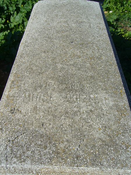Stèle de OUIZMAN Moise
