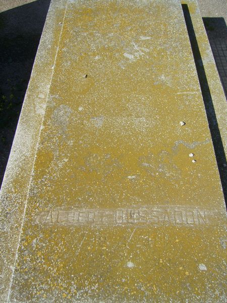 Stèle de OUSSADON Albert