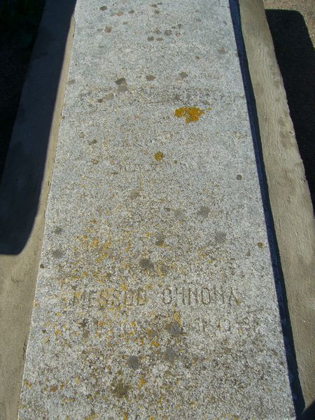 Tombstone of OHNONA Messod