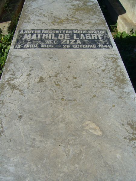 LASRY Mathilde 的墓碑