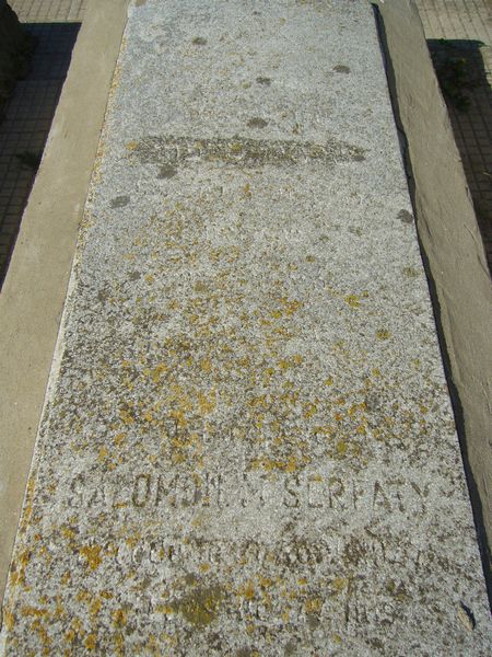 Tombstone of SERFATY Salomon