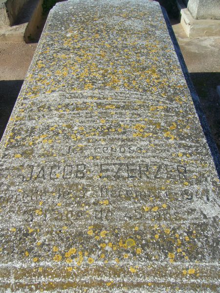 Stèle de EZERZER Jacob