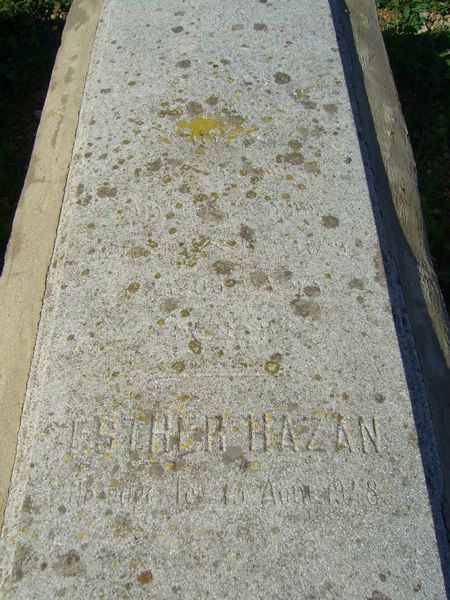 Grabstein von HAZAN Esther