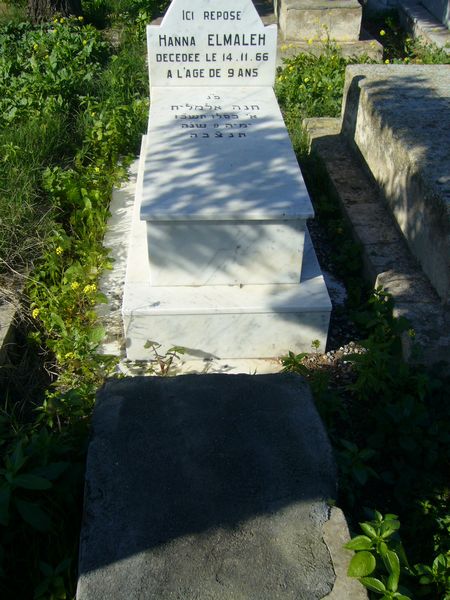 Stèle de ELMALEH Hanna