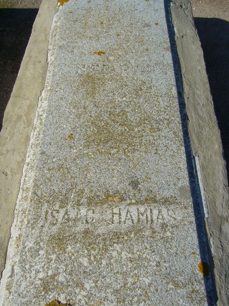 Stèle de HAMIAS Isaac