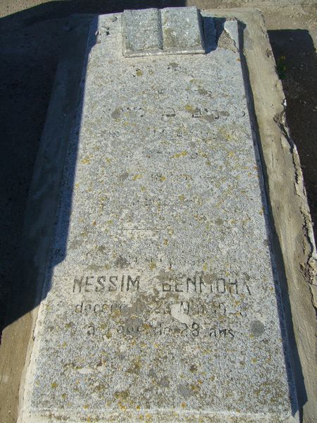 Grabstein von BENMOHA Nissim