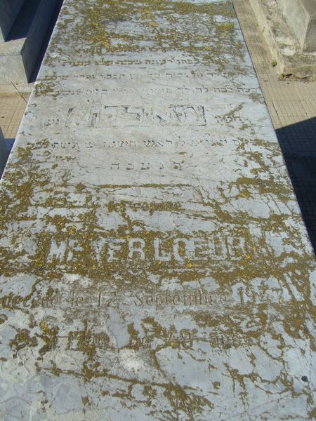 Stèle de LOEUB Meyer