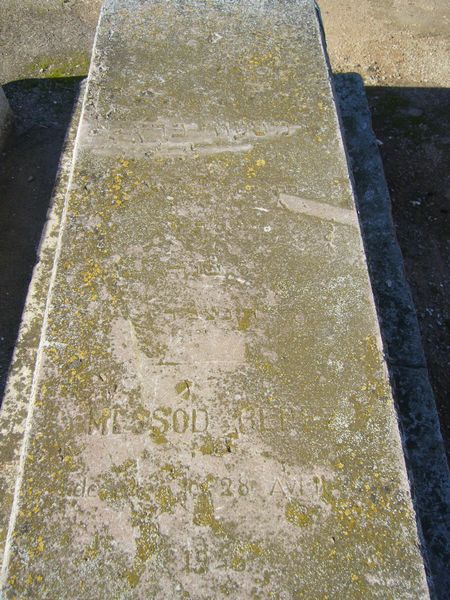 Stèle de PEREZ Messod