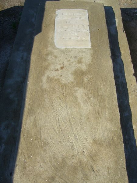 Grafsteen van COHEN Abraham