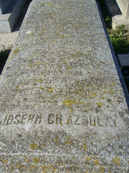 Tombstone of AZOULAY Joseph