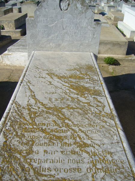 Tombstone of TORDJMAN Marcelle