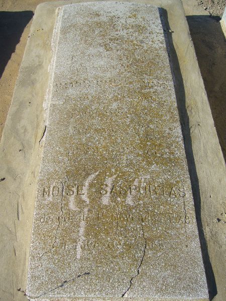 Grabstein von SASPORTAS Moise