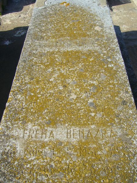 Grabstein von BENAZRA Freha
