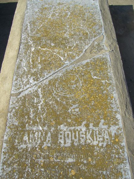Lápide de BOUSKILA Tamou