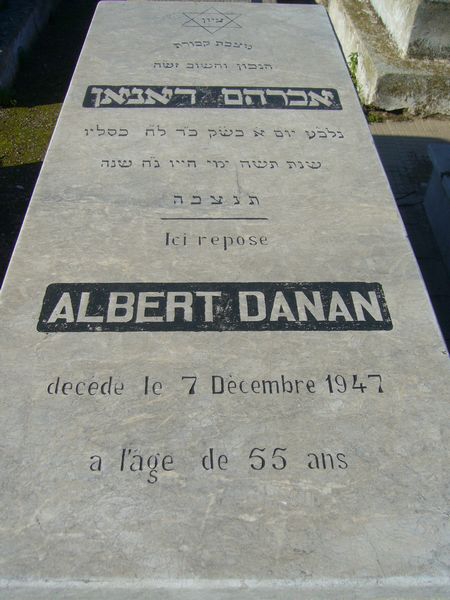 DANAN Albert 的墓碑