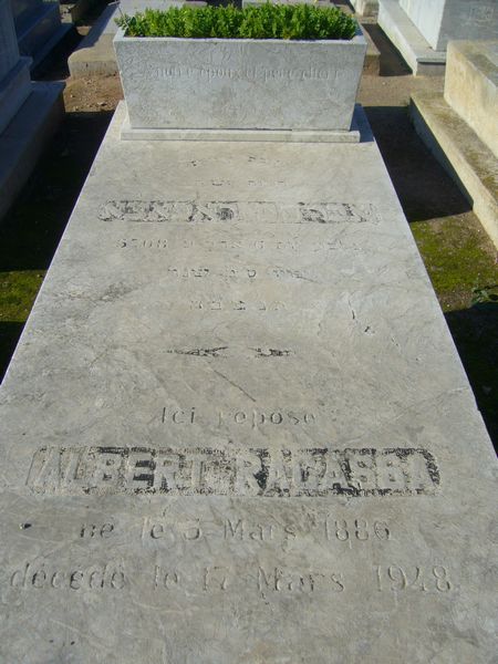 Tombstone of RACASSA Albert