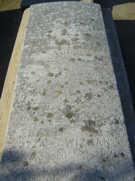 Stèle de WEIZMAN Izza